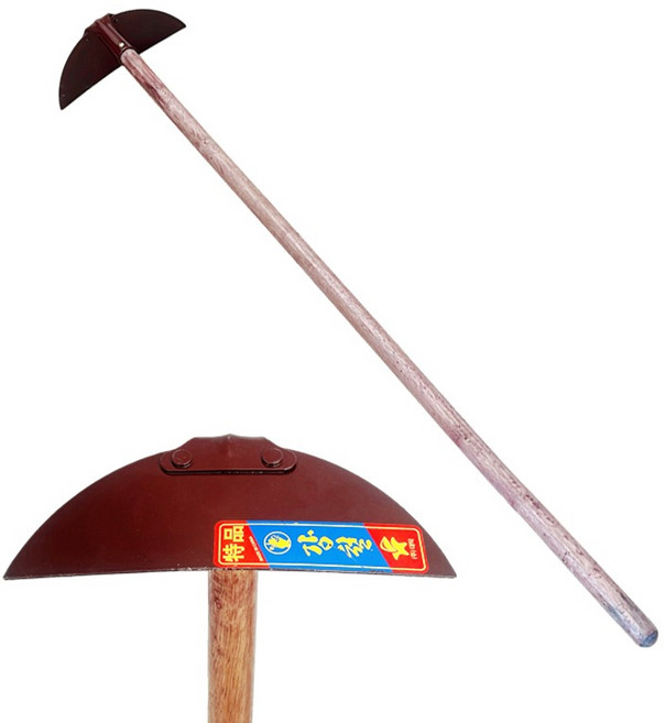 나성아그로 나무자루 선호미 레기 네기 레키 농기구 갈퀴 쇠스랑 농사 용품, 1개