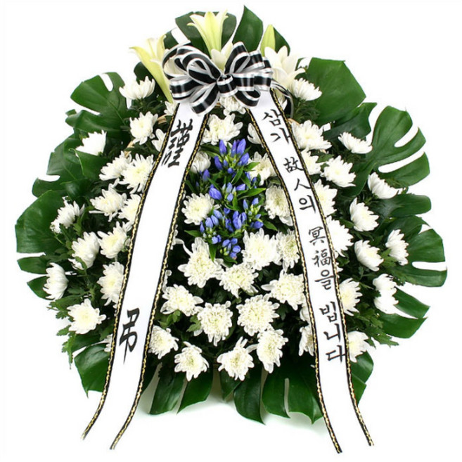 (주)99플라워 영정 바구니 (근조바구니)[ST-FB099]당일배송꽃배달