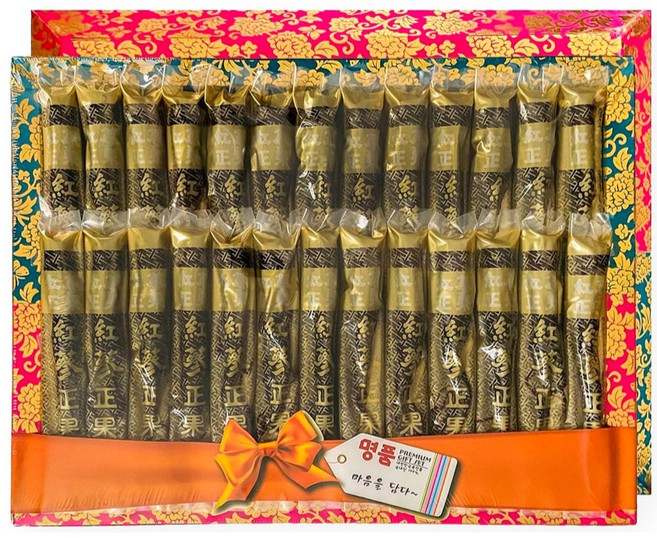 홍삼정과 한지바구니 선물세트(1.2kg) 낱개 개별진공포장 예쁜 보자기 포장 홍삼을 가장 맛있게 선물하는 방법 달달쫀득한 식감 건강간식 이바지 상견례 첫인사 명절