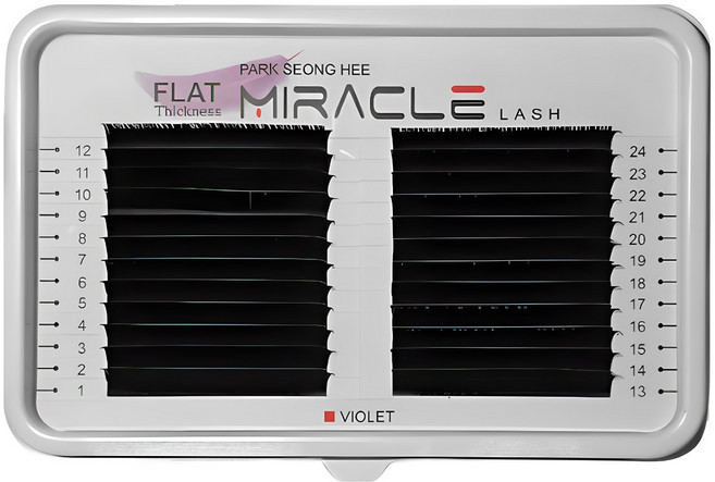 플랫모 연장용 R컬 0.15/0.20미리 24줄 대용량 플랫래쉬 고품질의 저렴한 가격, 1개, 0.20미리-9mm