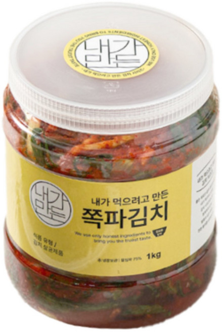내가 먹으려고 만든 쪽파김치 맛과 풍미가 살아있는 알싸한 매력의 파김치, 1개, 1kg