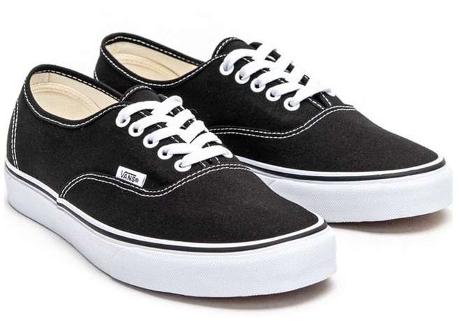 반스 남녀공용 어센틱 스니커즈 VN000EE3BLK1