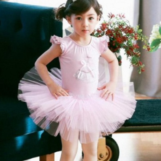 해피발레 여아용 에일리 튜튜 발레복 6종 세트