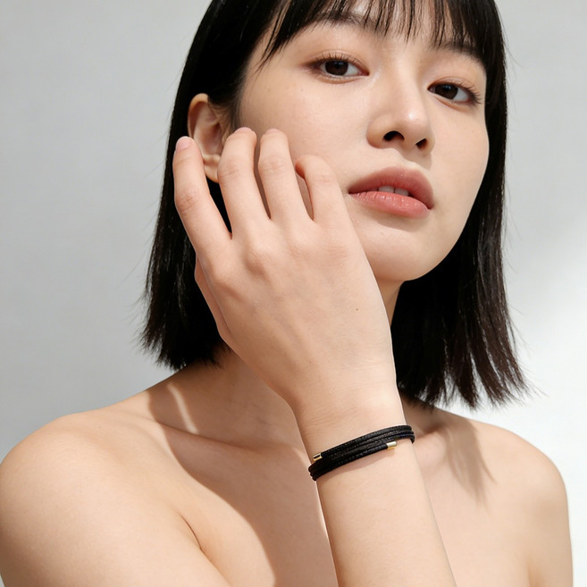 온도비움 네오디뮴 자석 건강팔찌 사이즈 조절 남녀공용