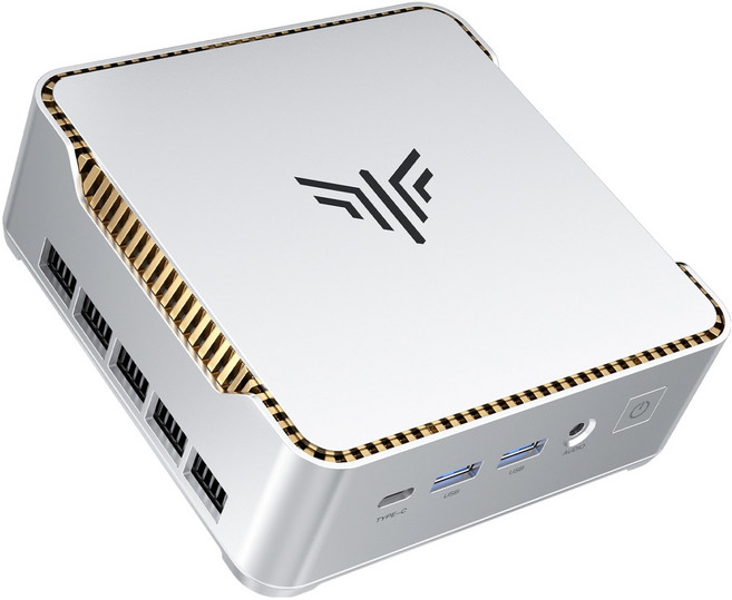 미니 PC AMD Ryzen R2544 소형 데스크탑 본체 윈도우11 프로, P2, WIN11 Pro, 256GB, 8GB, 은빛