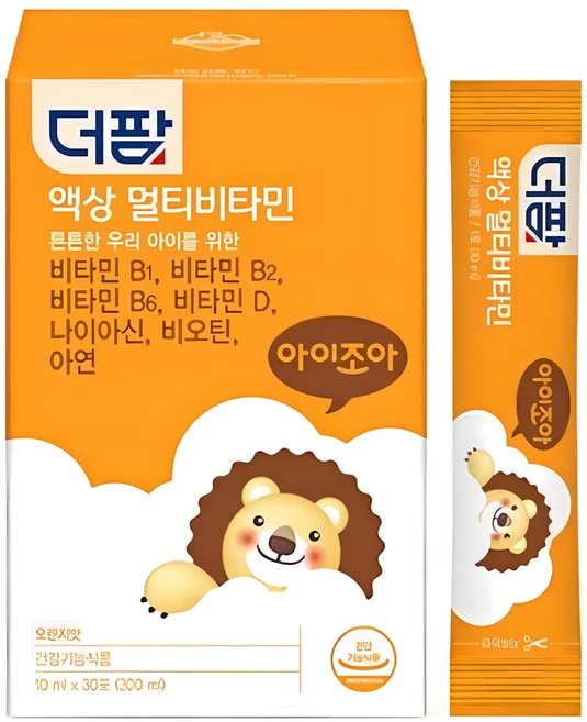 [약국정품] 더팜 액상 멀티비타민 30P x 1통, 300ml, 1개 - 쿠팡