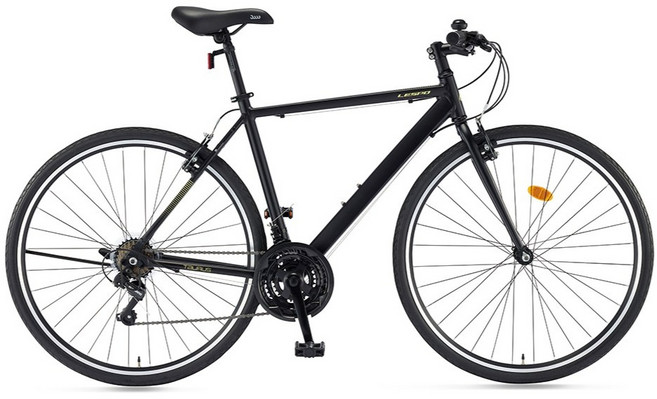 삼천리자전거 레스포 700C 토러스 21단 하이브리드 입문용 자전거 2026 조립자전거 99%조립, 1개, 170cm, 블랙(무광) (조립99%) 440