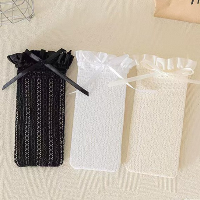 소소키즈 아동용 레이스 니삭스3종세트