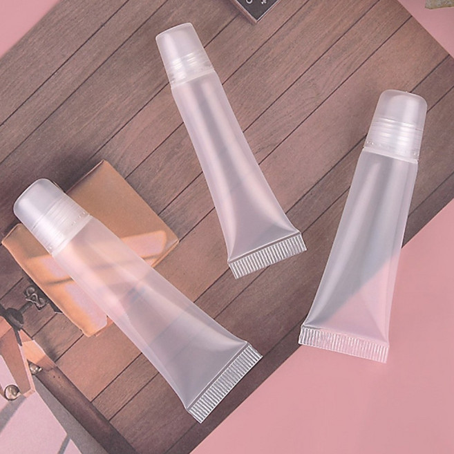 드모크 [10개묶음] 튜브공병 5ml 립튜브 파운데이션 핸드크림 투명 용기, 10개