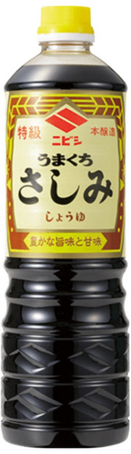 니비시 사시미 간장, 6개, 1L