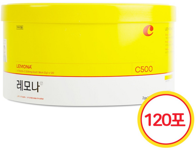 경남제약 레모나산 비타민c500 120포, 240g, 1개