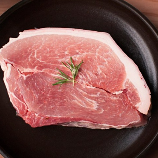 행복힌돈 국내산 냉장 돼지고기 뒷다리살 대용량 원육7kg, 1개