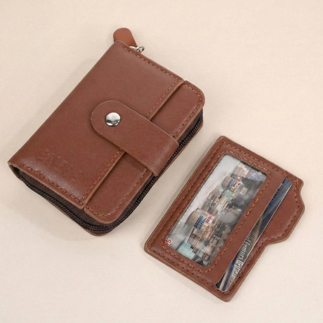 루메이드 1+1 너두나두 남성용 심플 카드 지갑 대용량 동전지갑 명함지갑 2p