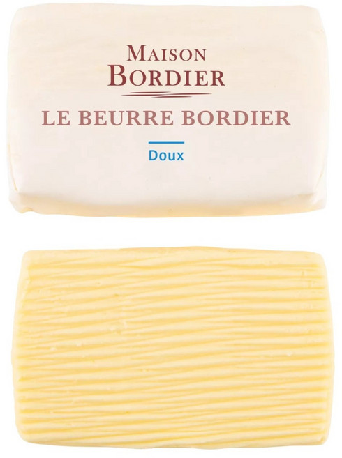 Le Beurre Bordier 보르디에 프랑스 무염 버터 묶음세트, 4개