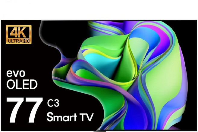 LG전자 올레드 evo UHD 스마트티비 OLED, 방문설치, 스탠드형, OLED77C3, 195cm(77인치)