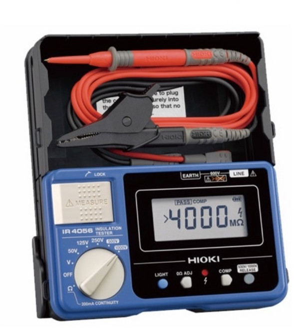 HIOKI IR4056-20 數位型高阻計 絕緣電阻計 五段式, 1個, 含稅價
