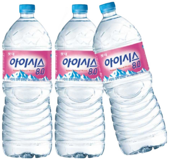 아 이 시 스 생수 [라벨유무 랜덤으로 배송됨] 2000ml 6개입 2세트, 12개, 2L