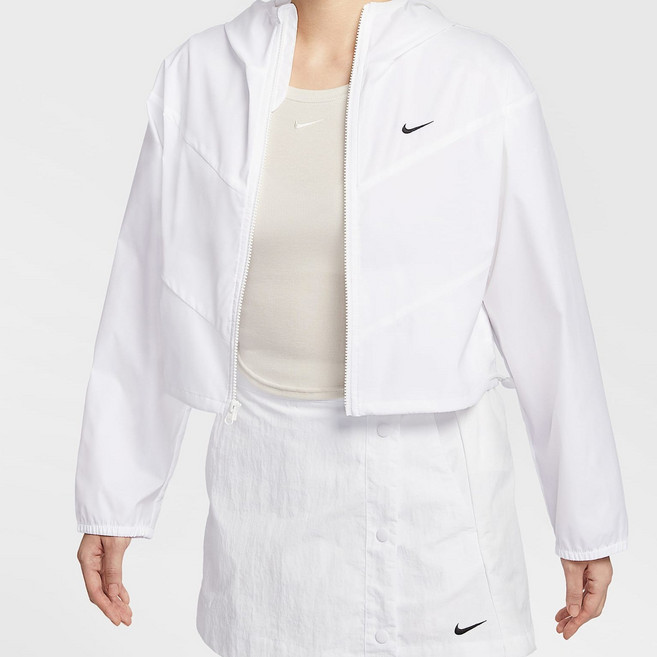 나이키 여성 바람막이 윈드러너 루즈 우븐 후드 재킷