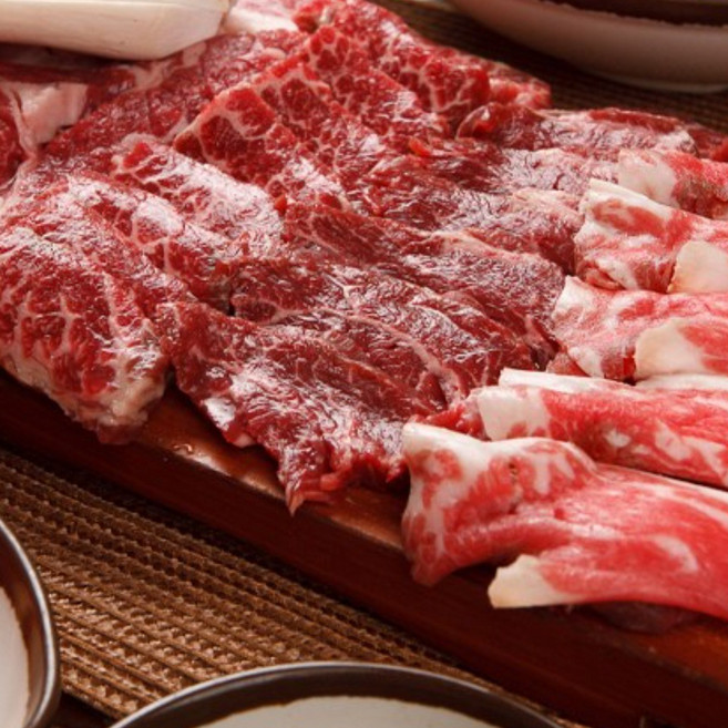 [투뿔S] 투뿔한우1++ 한판 900g (꽃등심 300g+특수4종 300g +차돌 300g), 1개