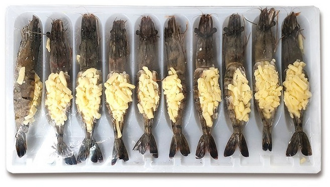 블랙타이거버터치즈새우 400g (냉동) 40g*10개, 2개