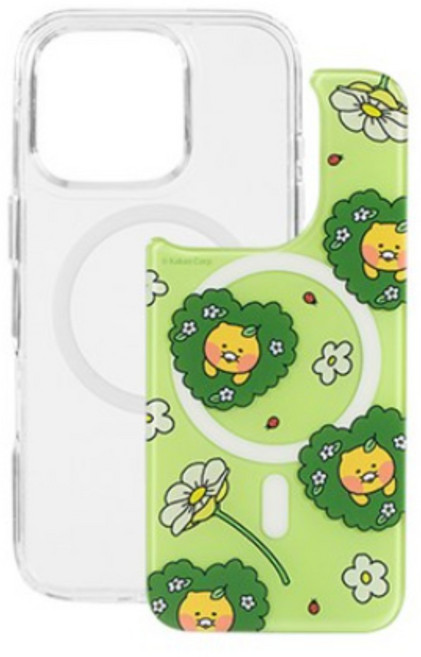 카카오프렌즈 퓨어 쉴드 맥세이프 케이스 마그네틱 케이스(리틀 드림) 아이폰 갤럭시 케이스