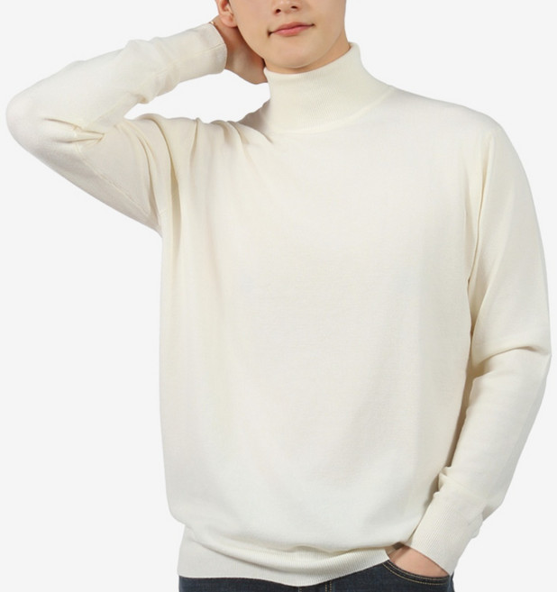 마이폴 비스코스 니트 목폴라 남여공용