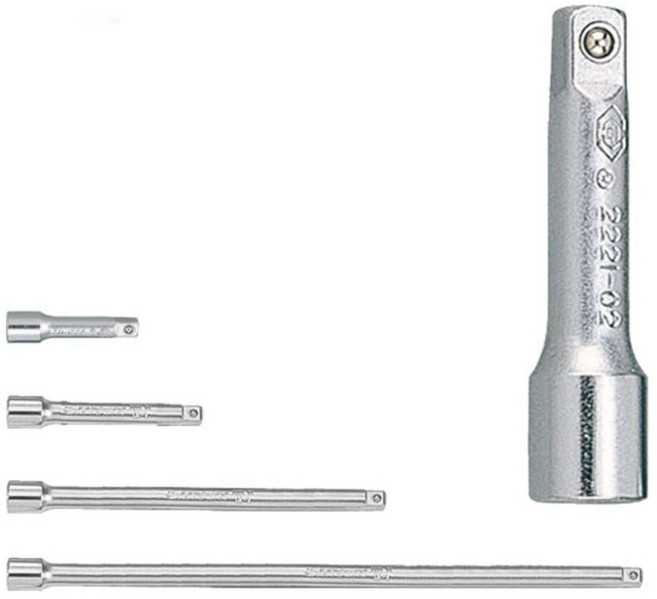 킹토니 복스연결대 복스대 복스알 소켓 연장대 1/4 55mm-150mm, 1／4 복스연결대, 2221-06 (150mm), 1개