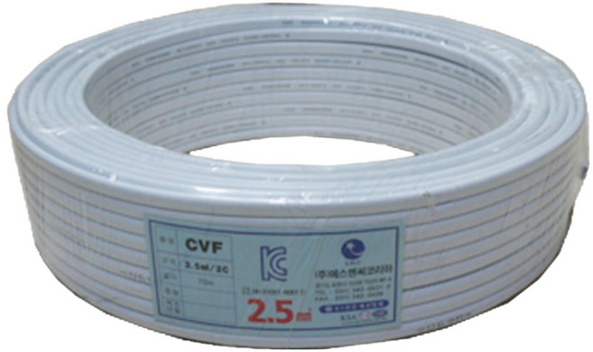 로멕스 CVF 2.5SQ X 2C 미터 단위 판매, 1개