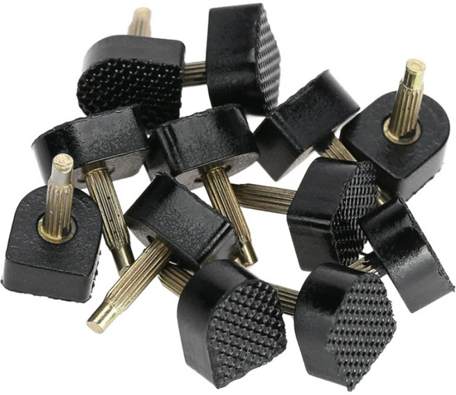 도나토르 셀프수선 하이힐 구두굽 D형 4쌍, 4개, 블랙(8mm+9mm+10mm+11mm)