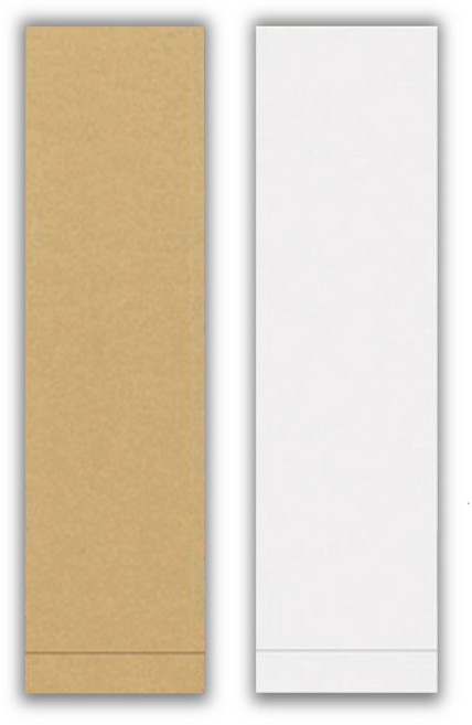 [페이퍼메이트] 업소용 수저포장 통합 수저집 무지, 크라프트(갈색), 3100개