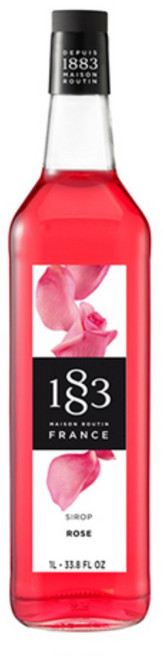 1883 로즈시럽 + 범용시럽펌프(로고X), 1개, 1L