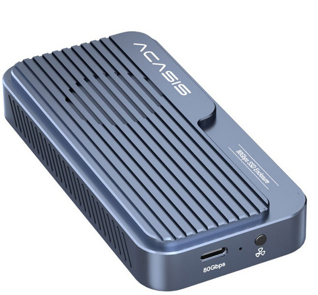 아카시스 TB501PRO V1 삼성 990PRO 탑재 썬더볼트5 USB4 80Gbps NVME SSD 외장 SSD 외장하드 인클로저 1TB 2TB 4TB 8TB 용량합본, TB501PRO_GEN4 (삼성 990pro탑재)