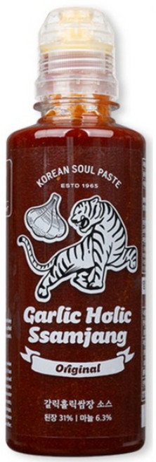 갈릭홀릭 쌈장 마늘 양념 소스 쌈장 튜브형, 300g, 1개