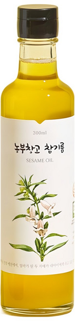 저온참기름, 1개, 300ml