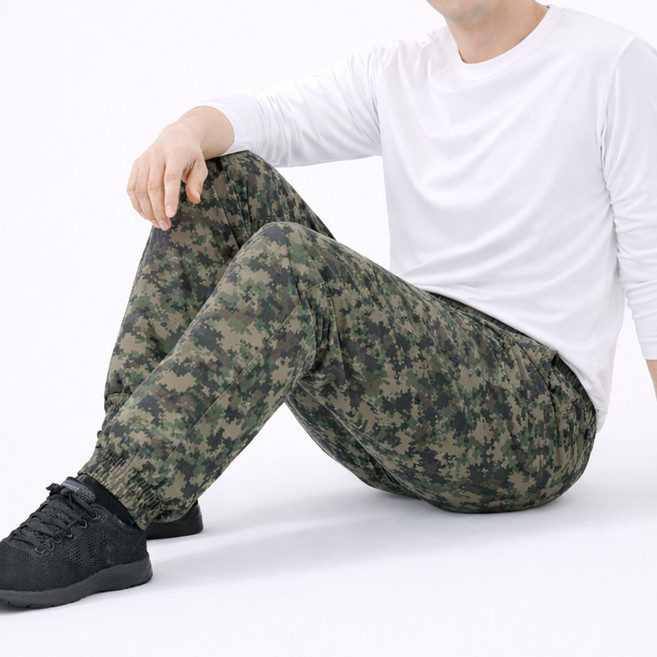 듀스포 라이렉스 기모바지 조거 밴딩 팬츠