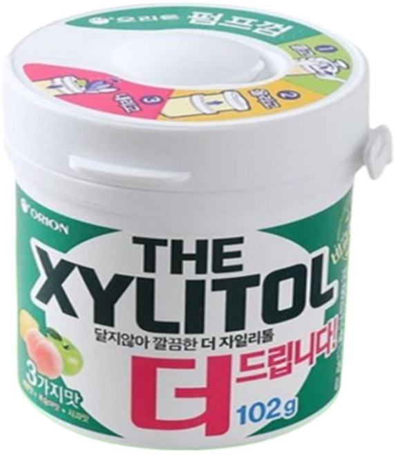 오리온 달지않아 깔끔한 더 자일리톨, 102g, 1개