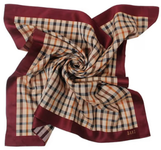 [백화점발송] 닥스 손수건 체크 4종 면100% 여름 직장인 남자 여자 선물포장