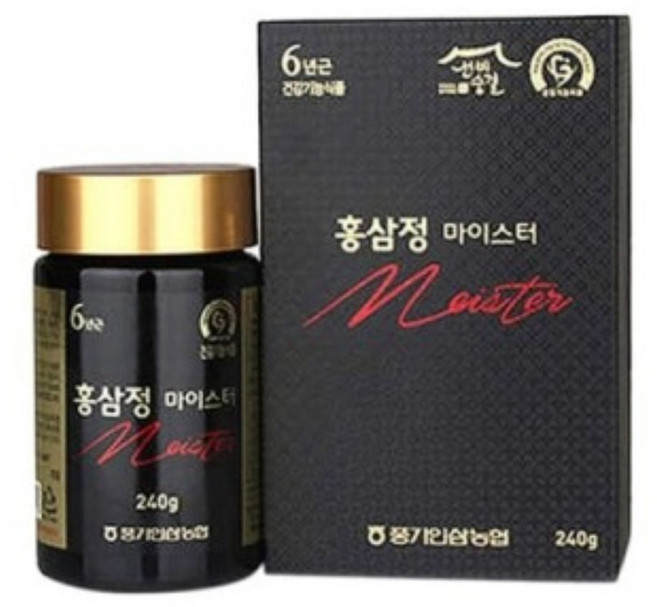[풍기인삼농협] 황풍정 6년근 홍삼정 마이스터 240g, 1개