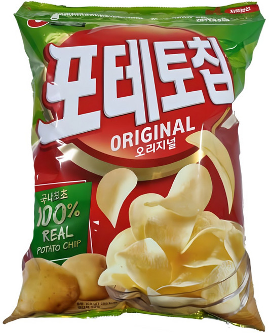 농심 포테토칩 오리지널 감자칩, 390g, 1개