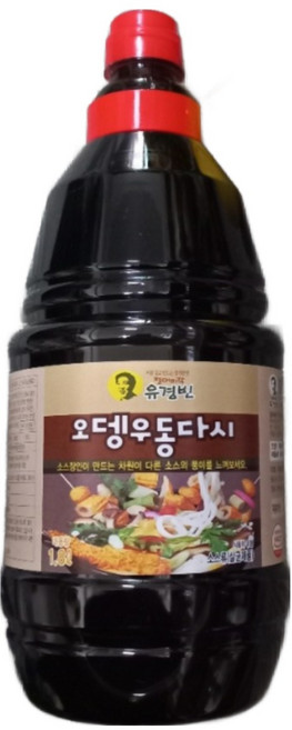 이엔푸드 유경빈 오뎅우동다시, 1.8L, 1개