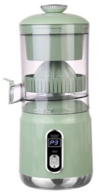 무선 착즙기 과일 압착기 업소용 녹즙기 가정용 쥬서 쥬서기 쥬스 과즙, 그린, 7.4V