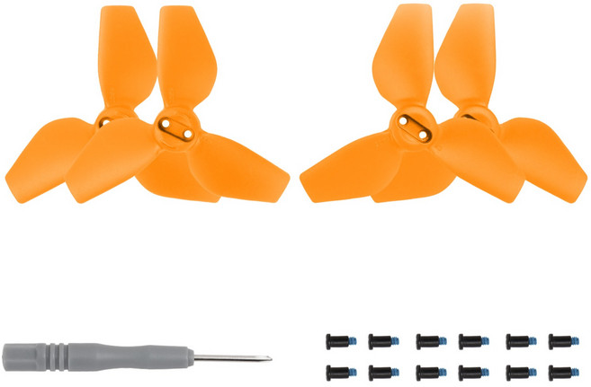 써니라이프 DJI 네오 멀티 컬러 프로펠러 2페어 콤보(1대 분) 악세사리, 오렌지, 1개