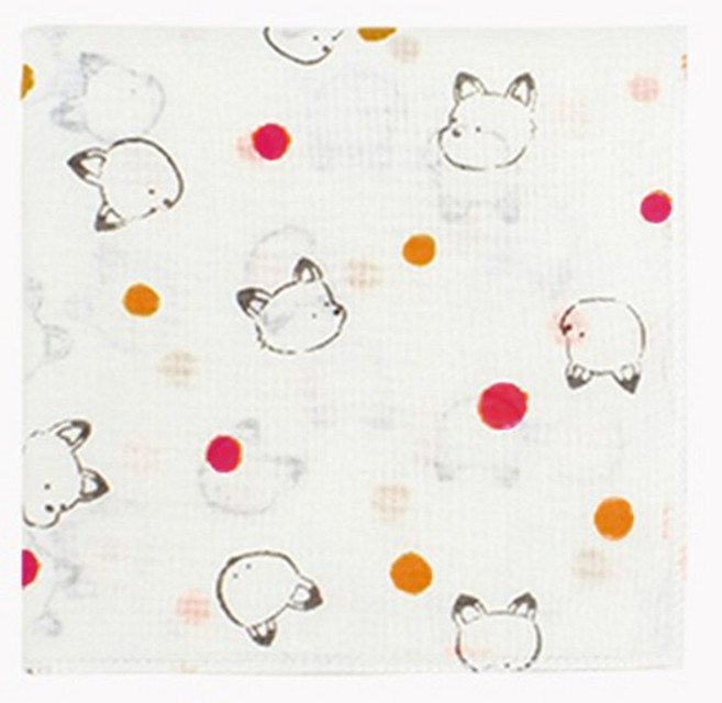 [아기아기 아사 손수건] 면100% 아사 손수건 유치원 초등 아동 손수건 여성손수건 스카프활용