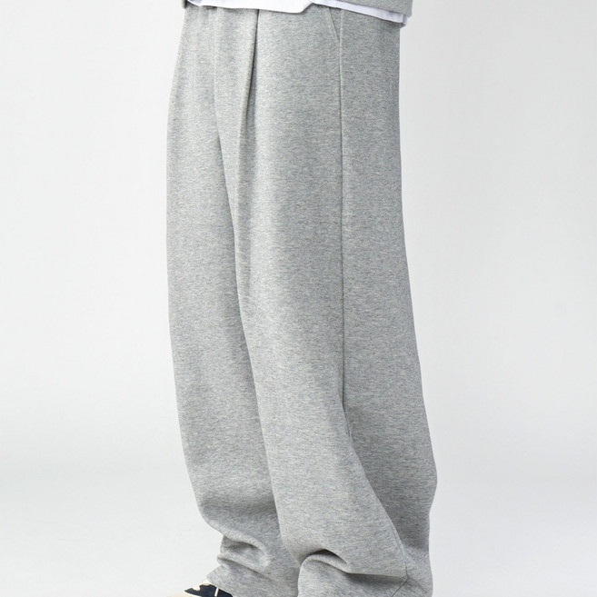 팀스핏 남성용 M~3XL 빅사이즈 원턱 와이드 밴딩 트레이닝 팬츠