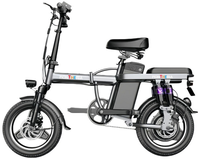 몬테리아 전기자전거 KCS 안전인증 48V 450W 15.6Ah 전동자전거 A598-88, M2 × 경량스틸, M2, 경량스틸