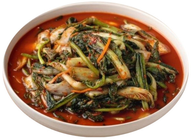 [버물버물 번개발송] 순식간에 담아 더욱 맛있는 얼갈이김치, 5kg, 1개