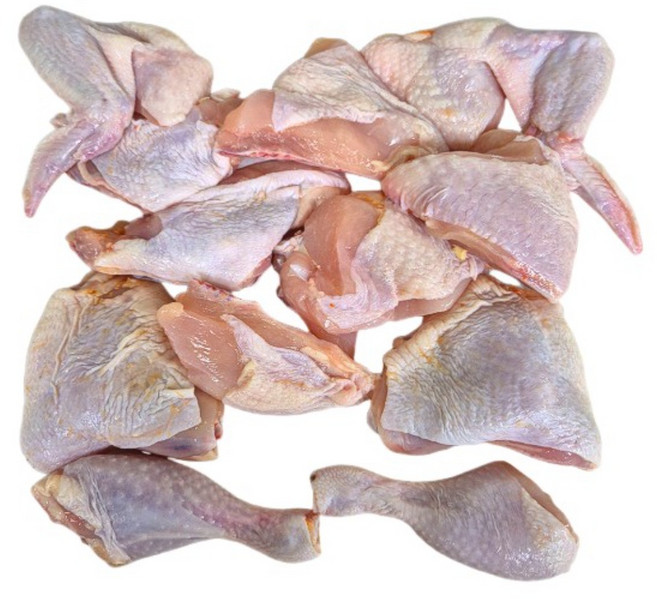 조각치킨 / 육계 8호 12각 / 국내산 염지닭 살짝 매콤 / 업소용 HACCP 800g x 10수