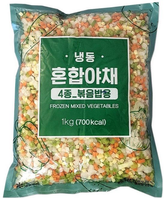 냉동 혼합야채 4종 볶음밥용, 1개, 단품