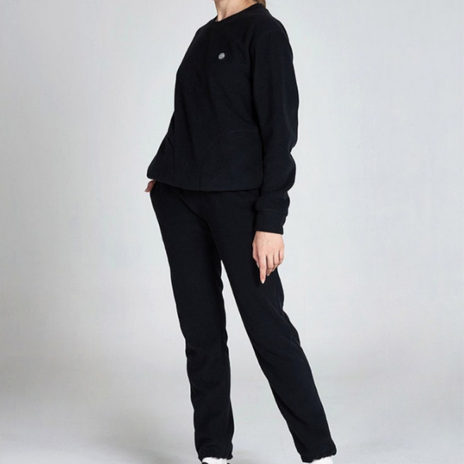 [ELLE] 여성 릴렉스핏 플리스 셋업 3종택1