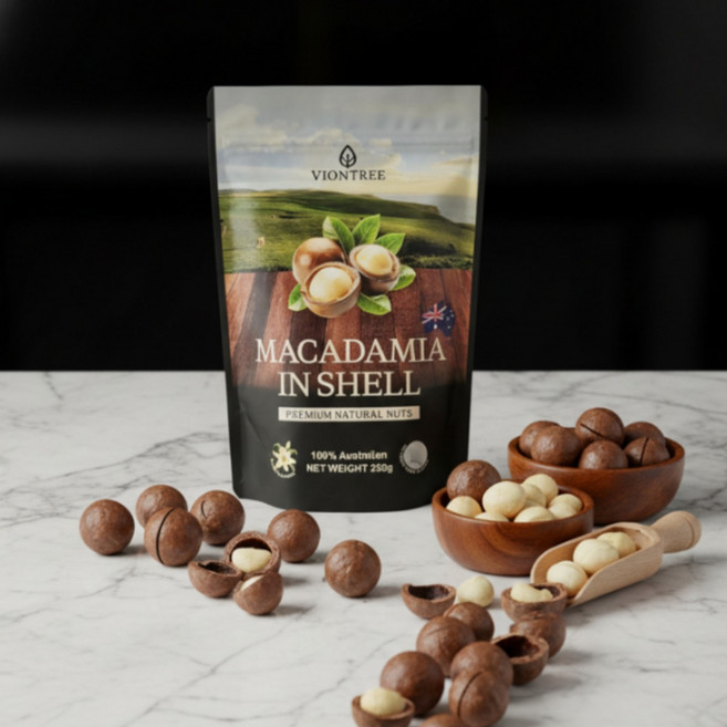 호주 마카다미아 인쉘 250g 껍질 까먹는 통 마카다미아 비온트리, 1개